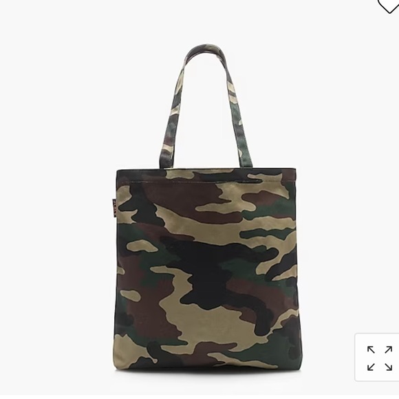 J. Crew Handbags - J.Crew reusable everyday canvas tote in camo